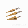 HSS 4241 Spiral Groove Step Drill Bit